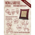 Mother and Baby Bee Hand Embroidery Patterns