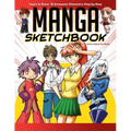 Manga Sketchbook: Learn to Draw 18 Awesome Characters Step-By-Step