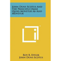 John Duns Scotus And The Principle Omne Quod Movetur Ab Alio Movetur