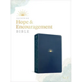 NLT Dayspring Hope & Encouragement Bible (Leatherlike, Navy Blue)
