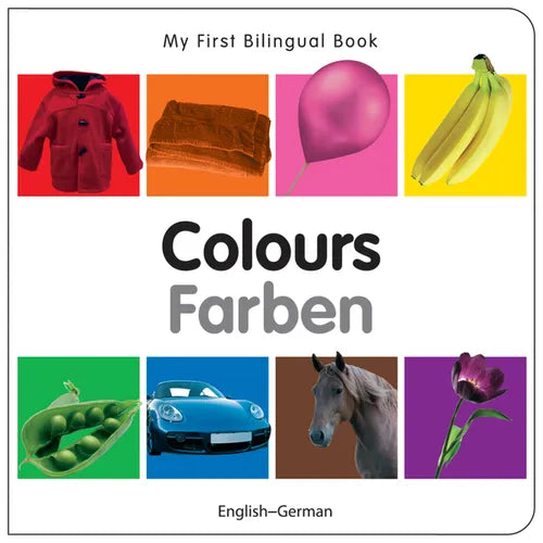 My First Bilingual Book-Colours (English-German)
