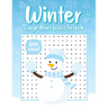 Winter Word Search for Adults: Word Find Book, Word Searches Book for Adults, Large Print Word Search