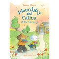 Houndsley and Catina at the Library