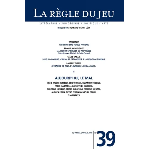 La règle du jeu n°39