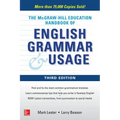 McGraw-Hill Education Handbook of English Grammar & Usage