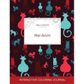Adult Coloring Journal: Nar-Anon (Animal Illustrations, Cats)