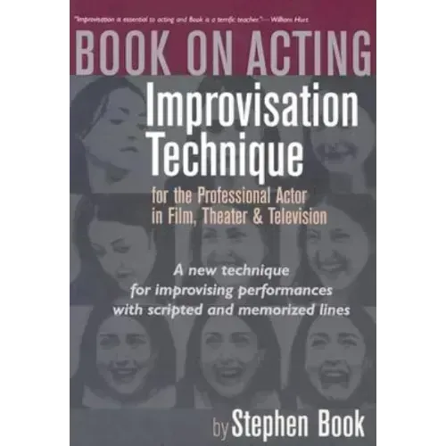 Book on Acting: Improvising Acting While Speaking Scripted Lines