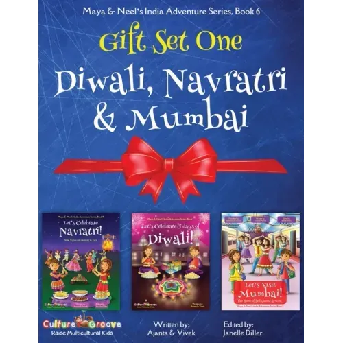 GIFT SET ONE (Diwali, Navratri, Mumbai): Maya & Neel's India Adventure Series