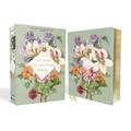 Nasb, Artisan Collection Bible, Leathersoft, Sage Floral, Red Letter Edition, 1995 Text, Comfort Print