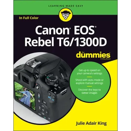 Canon EOS Rebel T6/1300d for Dummies