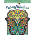 Creative Haven Fantasy Butterflies Coloring Book