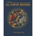 100 LUXURY Animal Mandala Coloring book for adults: 100 Beautiful drawings to color. Animals and Insects. Varied level of difficulty. Large 8x10 forma