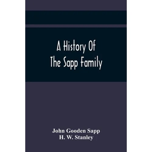 A History Of The Sapp Family