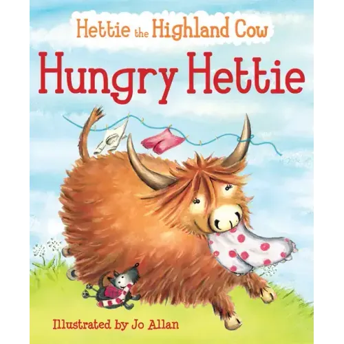 Hungry Hettie: The Highland Cow Who Won't Stop Eating!