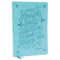 Nkjv, Thinline Bible, Verse Art Cover Collection, Leathersoft, Teal, Red Letter, Thumb Indexed, Comfort Print: Holy Bible, New King James Version
