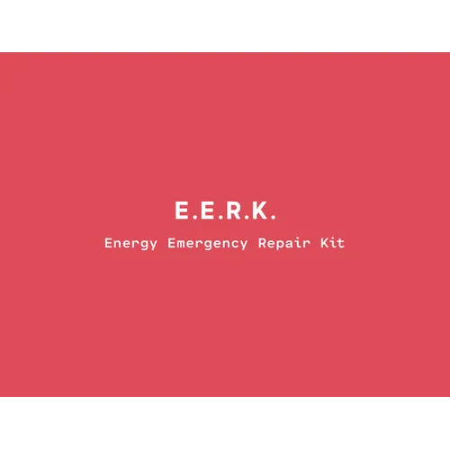 Energy Emergency Repair Kit