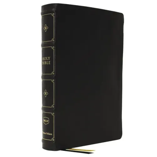 Nkjv, Large Print Verse-By-Verse Reference Bible, MacLaren Series, Leathersoft, Black, Comfort Print: Holy Bible, New King James Version