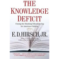 The Knowledge Deficit