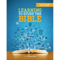 Learning to Study the Bible Leader Guide for Tweens