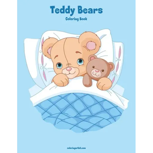 Teddy Bears Coloring Book 1