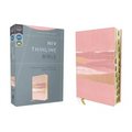 Niv, Thinline Bible, Leathersoft, Pink, Red Letter, Thumb Indexed, Comfort Print
