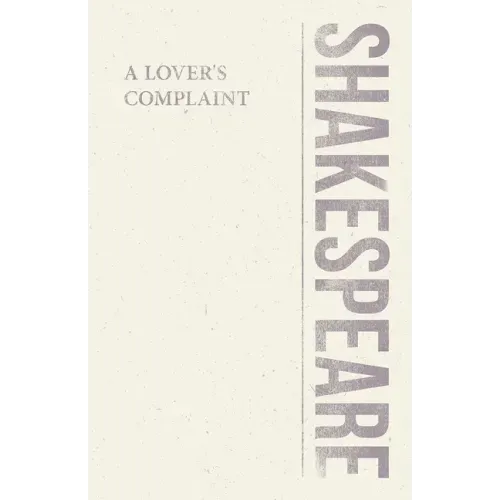 A Lover's Complaint