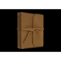 ESV Single Column Journaling Bible (Natural Leather, Brown, Flap with Strap)