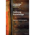 Defining Knowledge