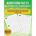 Addition Facts Math Practice Worksheet Arithmetic Workbook With Answers: Daily Practice guide for elementary students