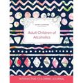 Adult Coloring Journal: Adult Children of Alcoholics (Butterfly Illustrations, Tribal Floral)