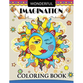 Wonderful Imagination coloring books: Adults Coloring Book Halloween, Doodle, Angel, Alien, circus and other Design