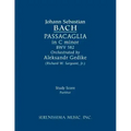 Passacaglia in C minor, BWV 582: Study score