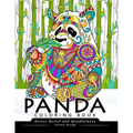 Panda Coloring Book: Stress-relief Coloring Book For Grown-ups, Adults (Animal Coloring Book)
