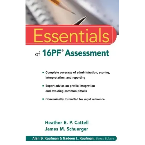 Essentials of 16PF Assessment