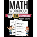 Math Workbook Grade 1 Worksheets Adding Shapes