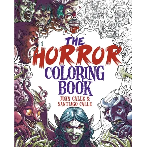 The Horror Coloring Book