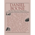 Daniel Boone: His Own Story