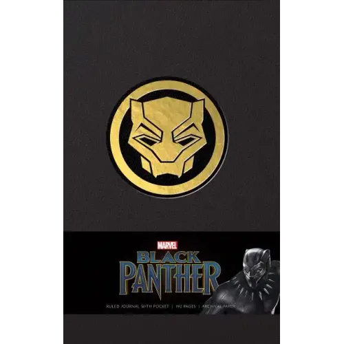 Marvel's Black Panther Hardcover Ruled Journal