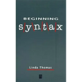 Beginning Syntax