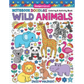 Notebook Doodles Wild Animals: Coloring & Activity Book