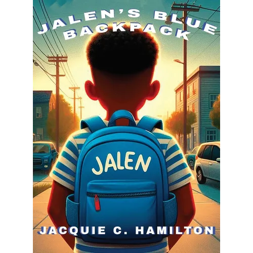 Jalen's Blue Backpack