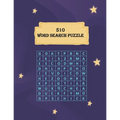 510 word search puzzle: Word Search Puzzle Activity Book with Solution for Adults, seniors and For All Puzzle Fans ( challenging brain )