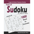 Tons of Sudoku for Adults & Seniors: 1000 Hard to Extreme Puzzles