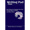 Writing Pad: Note Pad