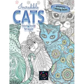 Animal coloring books INCREDIBLE CATS coloring books for adults.: Adult coloring book stress relieving animal designs, intricate designs