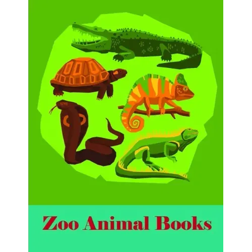 Zoo Animal Books: Cute Forest Wildlife Animals and Funny Activity for Kids's Creativity