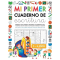Mi primer cuaderno de escritura: Aprender a leer y escribir el abecedario y los números es fácil y divertido con este libro de actividades de repasar