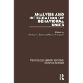 Analysis and Integration of Behavioral Units