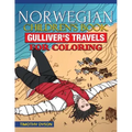 Norwegian Children's Book: Gulliver's Travels for Coloring