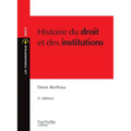 Histoire du droit et des institutions